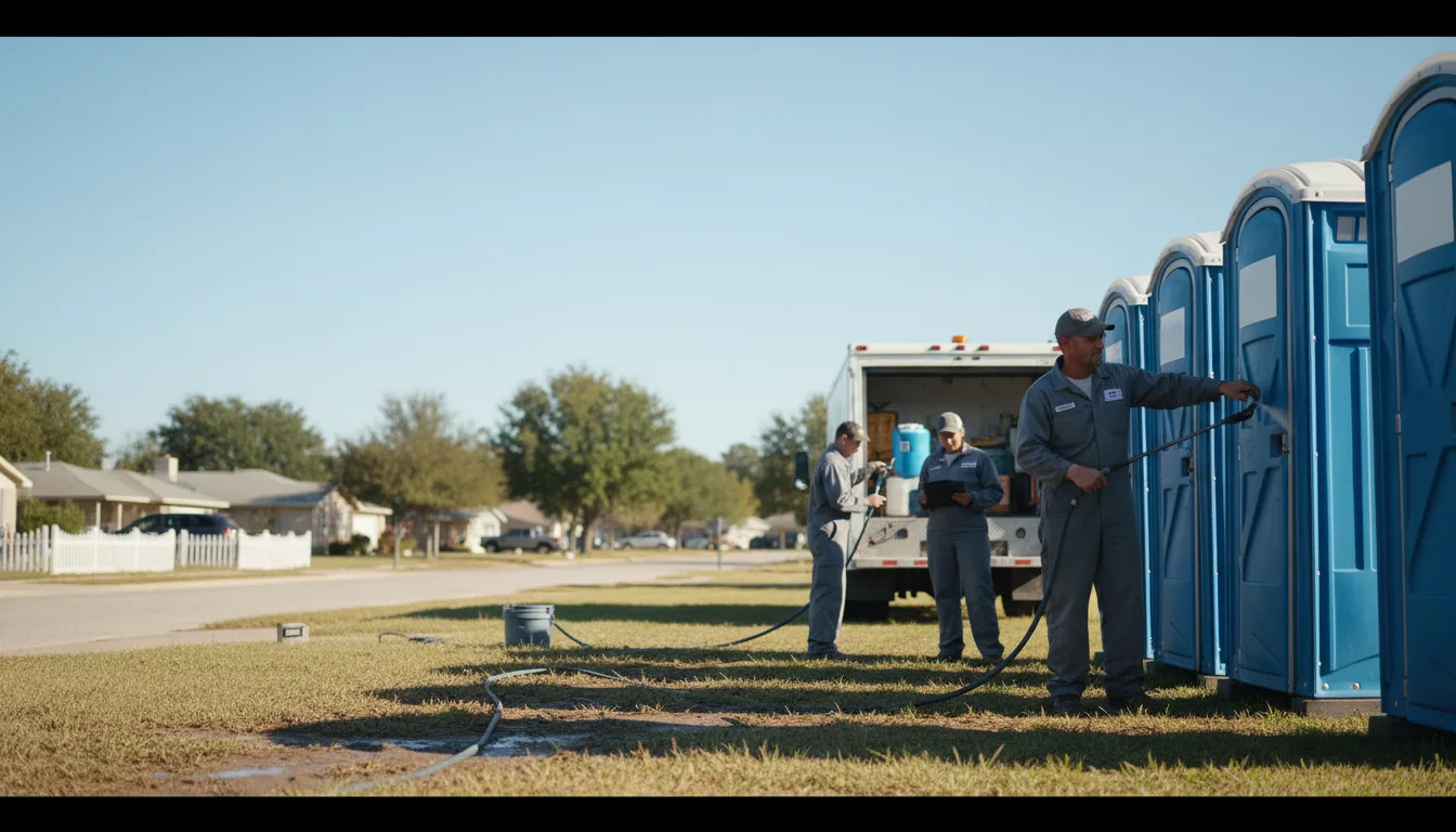 Long-Term Portable Toilet Rental in Brookings, SD near me